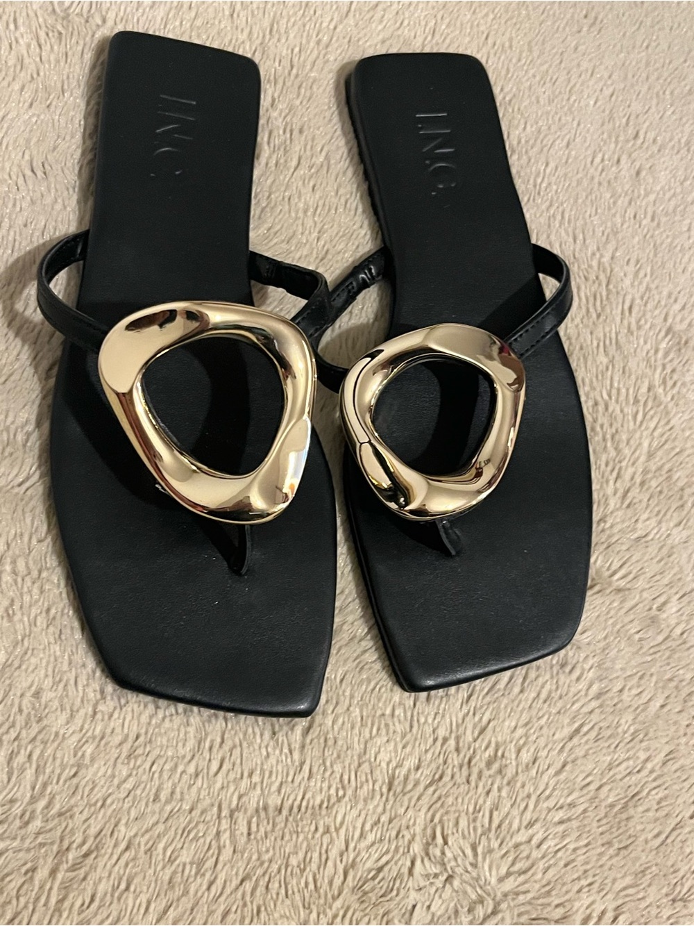 I.N.C. International Concepts Women's Yorlin Jelly Flat Sandals